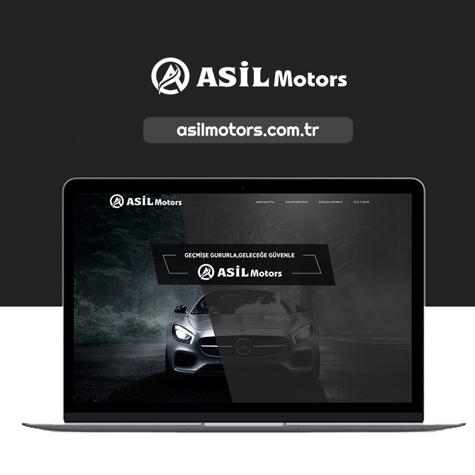 Asil Motors Web sitesi