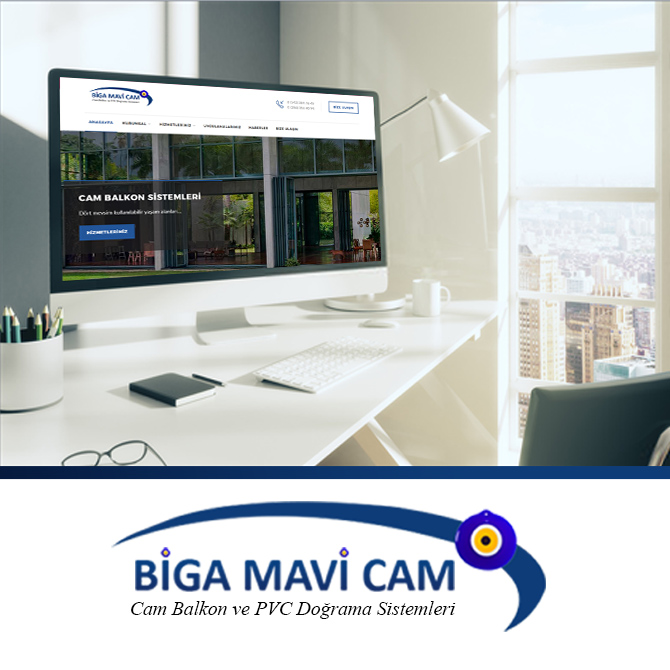 Biga Mavi Cam Web Tasarım