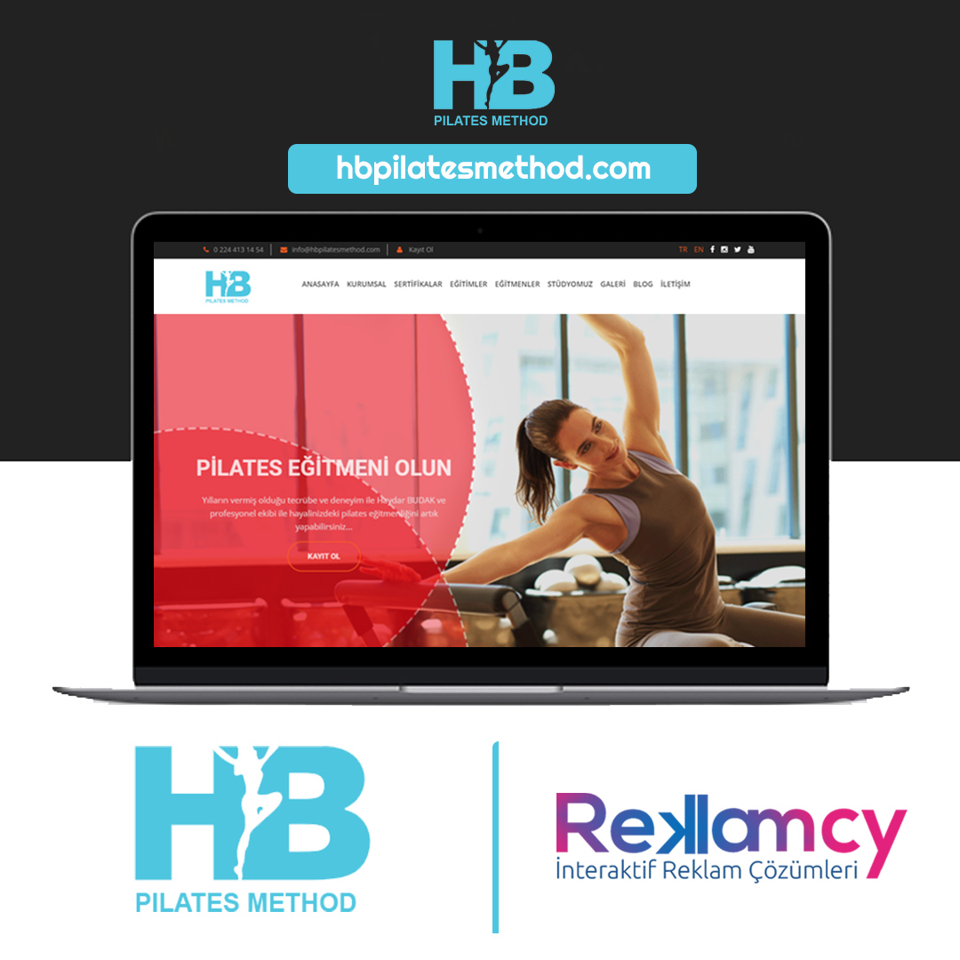HB Pilates Method Web Sitesi