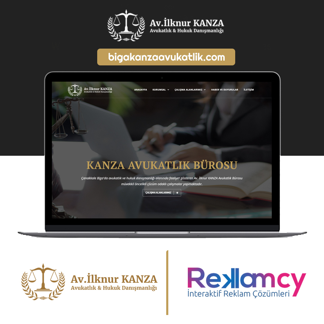 Biga kanza avukatlık bürosu web sitesi
